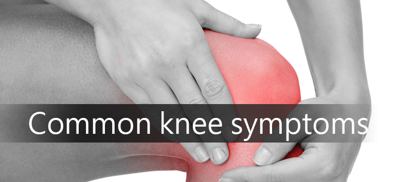 Common knee symptoms